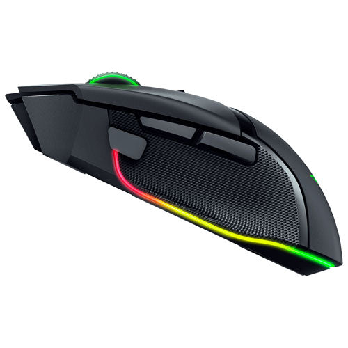 Razer | Basilisk V3 Pro Customizable 30K Optical Wireless Gaming Mouse - Chroma RGB - Black | RZ01-04620100-R3U1