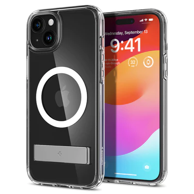 Spigen | Slim Armor Essential S MagFit for iPhone 15 /14/ 13 - Crystal Clear | SGPACS06487