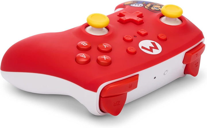 PowerA | Wireless Controller for Nintendo Switch - Mario Joy Red | NSGP0012-01