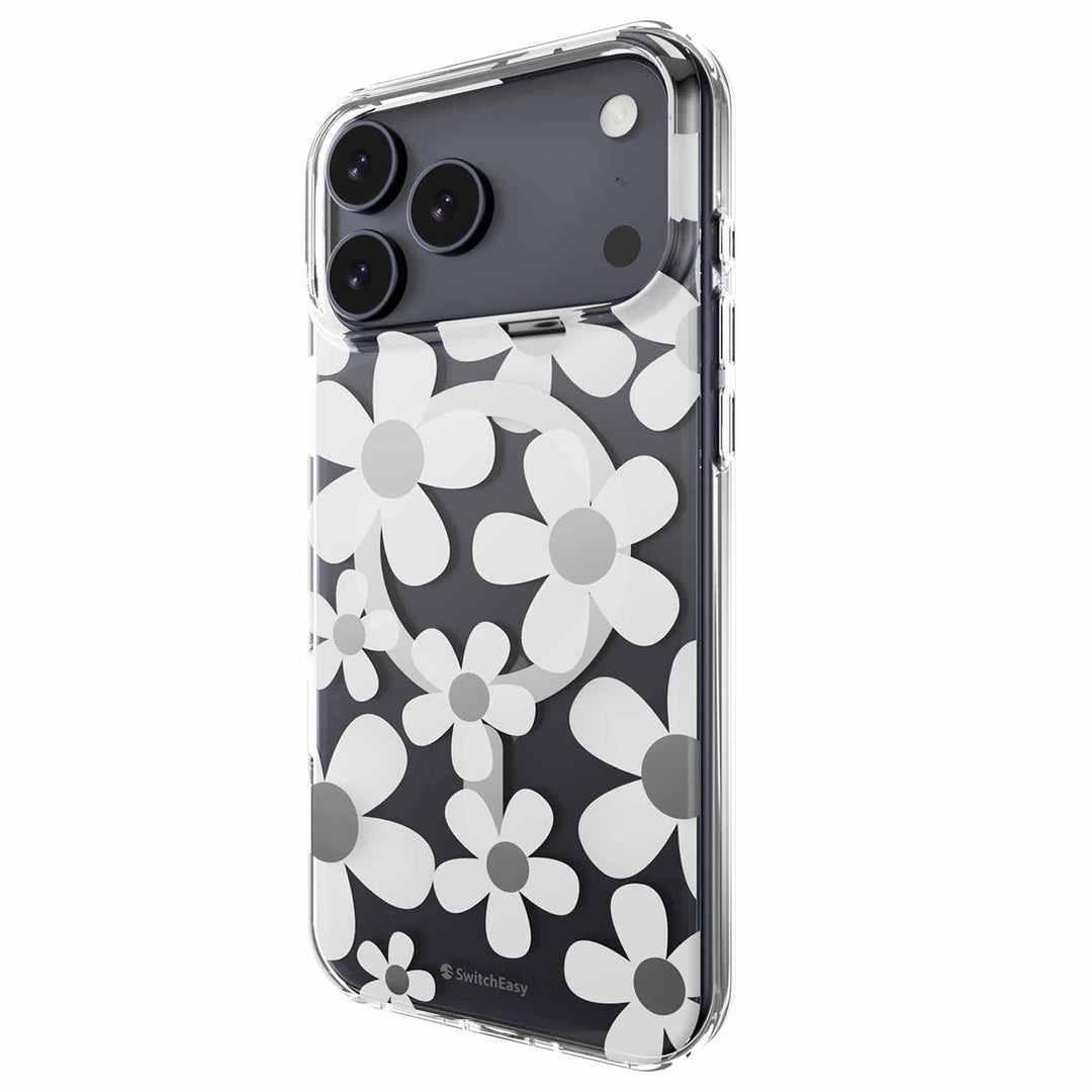 SwitchEasy | Fleur 3D MagSafe Case iPhone 17 Pro Max - White | SPH17M269WH25