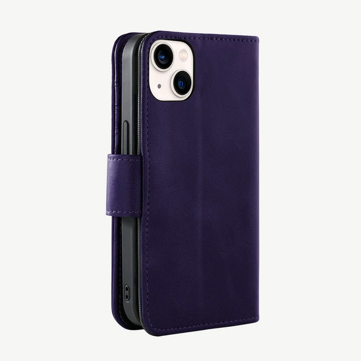 Caseco | 5th Ave MagSafe Wallet Case iPhone 15 - Purple | C31B1-11