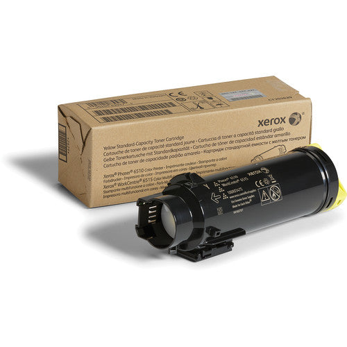 Xerox | Phaser 6510 / Work Centre 6515 - Standard Capacity Toner Cartridge (1000 Pages) - Yellow | 106R03475