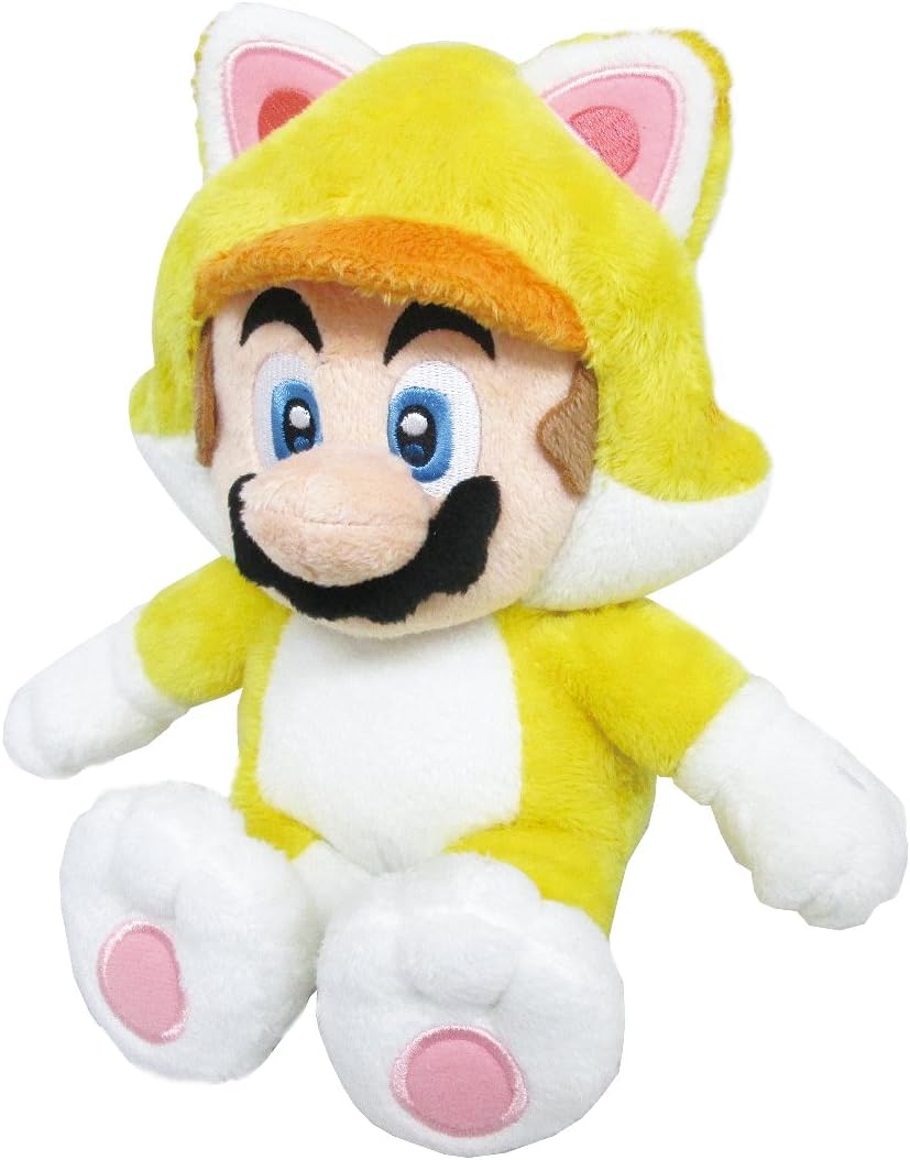 Little Buddy | Toys Cat Mario 10"" Plush - Multi-Colored 819996013716