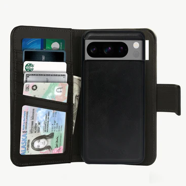 Caseco | 5th Ave MagSafe Wallet Case Google Pixel 8 Pro - Black | C31B5-01