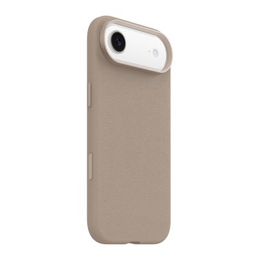 OtterBox | Symmetry Cactus Leather w/MagSafe iPhone 17 Air + Camera Control Case - Grey Comfort | 77-99040