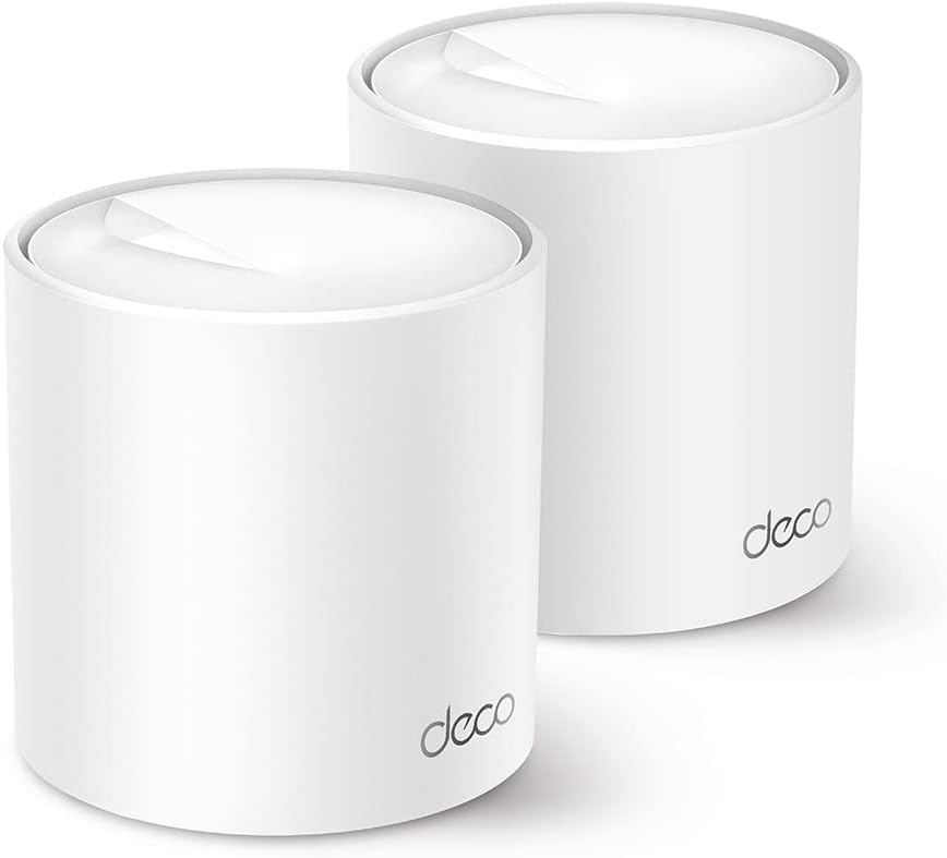 TP-Link | Deco X50 Whole Home Mesh Wi-Fi 6 System 2 Pack - White | AX3000
