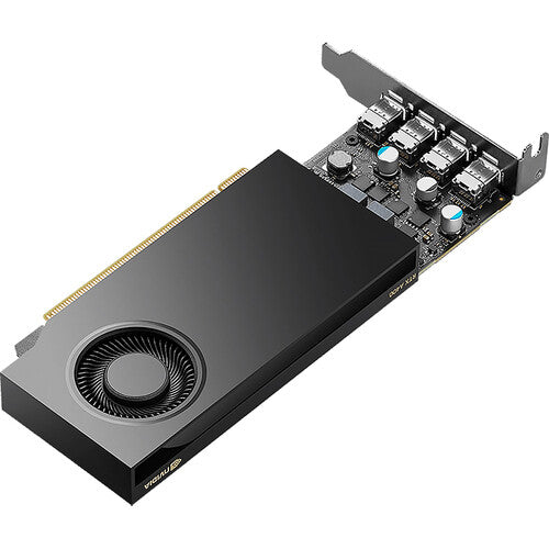 PNY | Graphics Card NVIDIA Quadro RTX A400 4GB GDDR6 64-bit MDP x 4 | VCNRTXA400ATX-PB