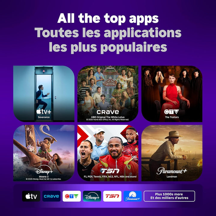 Roku | Streaming Stick Plus 4K Media Streamer with Remote | 3830CA