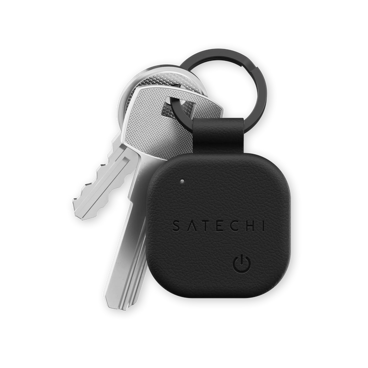 Satechi | Vegan-Leather Find All Keychain - Black | ST-LKCFK