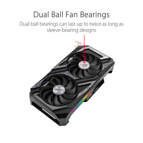 Asus  | Video Card  AMD Radeon RX 6600 XT OC 8GB GDDR6 128bit HDMI | ROG-STRIX-RX6600XT-O8G-GA