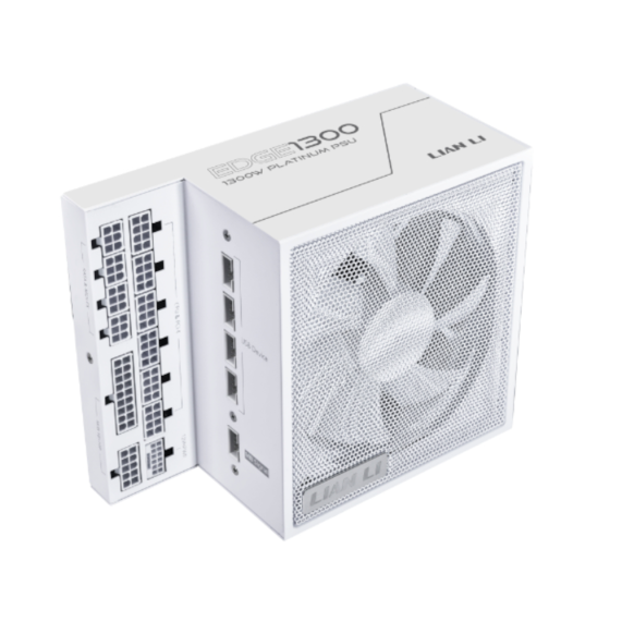 Lian-Li | Power Supply 1300W 80+ PLATINUM Full Modular ATX White Retail - White | EG1300-WHITE