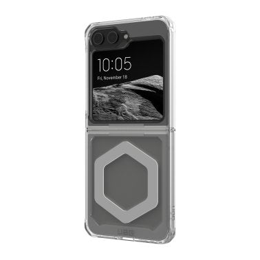 UAG | Plyo Pro Case w/MagSafe  Samsung Galaxy Z Flip6 - Ice/Silver | 15-12582
