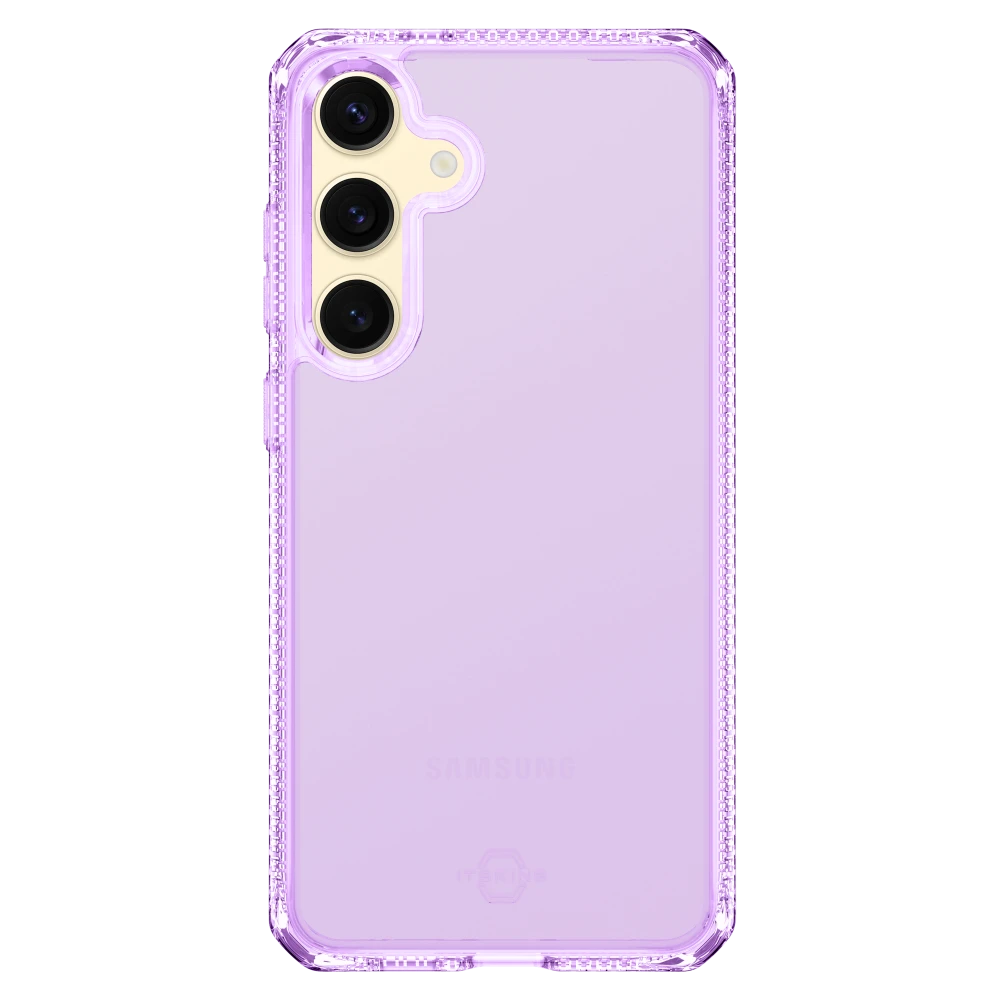 ITSKINS | Spectrum_R Clear Case Light for Samsung Galaxy S25 - Purple | 120-9158