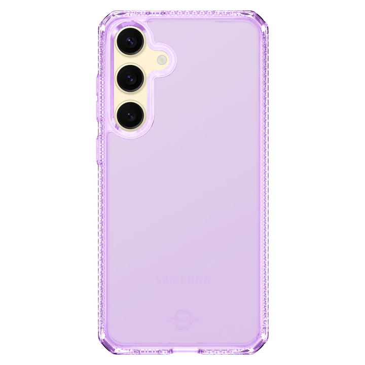 ITSKINS | Spectrum_R Clear Case Light for Samsung Galaxy S25 - Purple | 120-9158