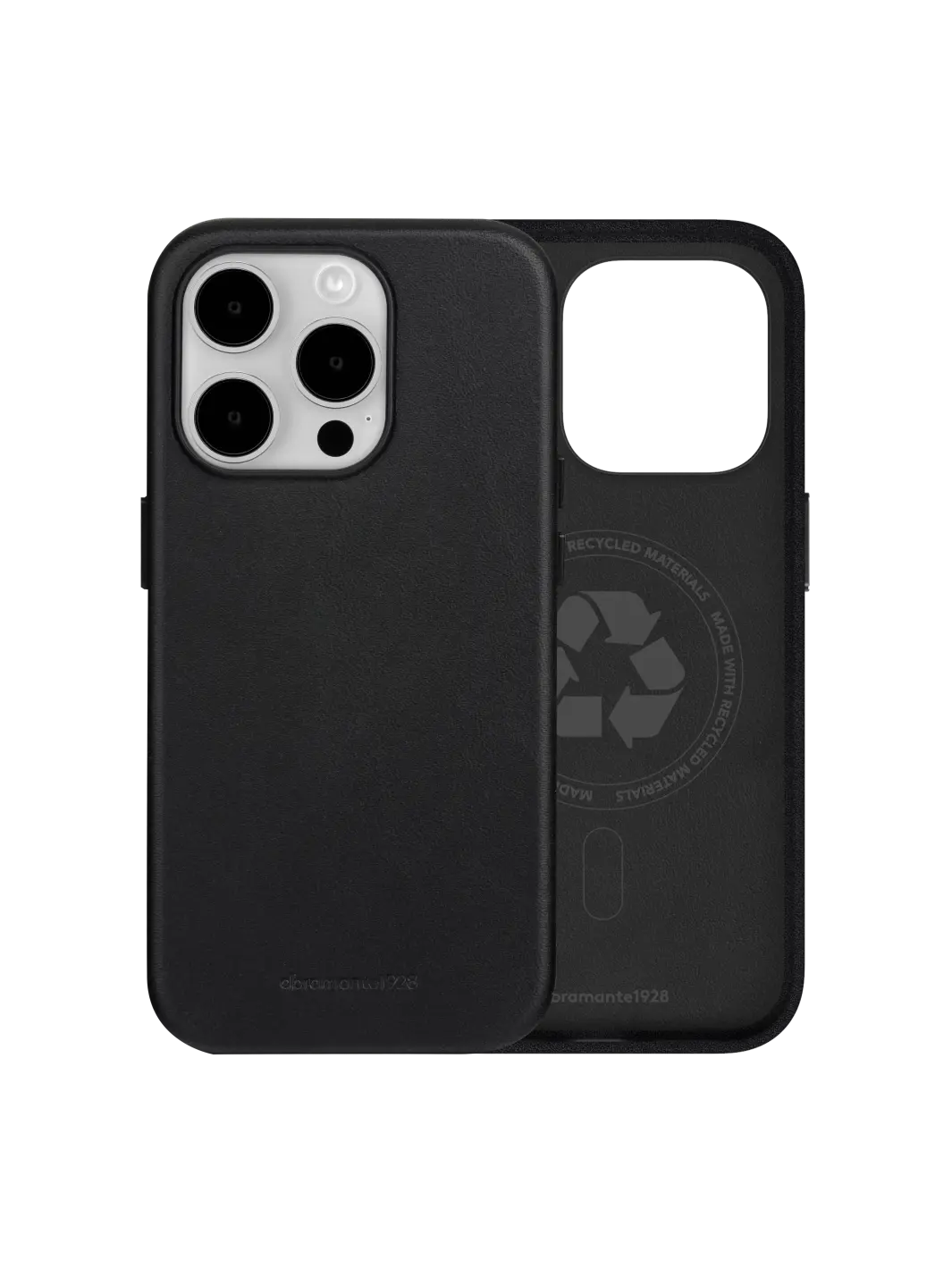 Dbramante1928 | Roskilde MagSafe Case for iPhone 15 Pro Max - Black | DB-RO67GTBLU333