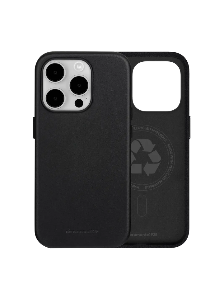 Dbramante1928 | Roskilde MagSafe Case for iPhone 15 Pro Max - Black | DB-RO67GTBLU333