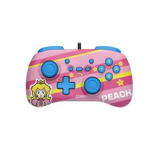 Hori | Horipad Wired Mini Gaming Controller for Nintendo Switch - Peach | 810050910842