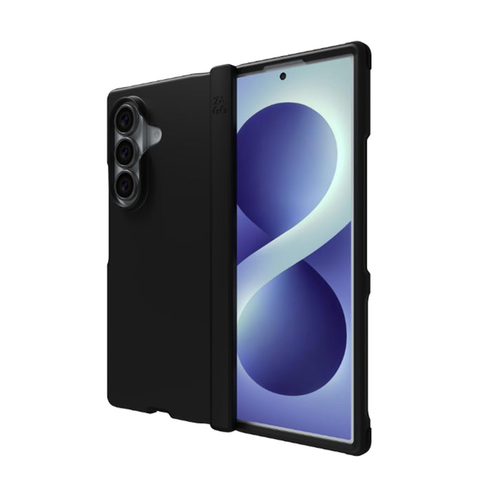 ZAGG | Graphene Sedona Snap Case Samsung Galaxy Z Fold 8 Ultra - Black | 0702322540