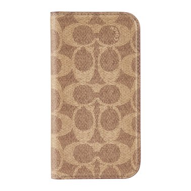 Coach | Folio Signature C Case iPhone 16 - Tan | 15-13358
