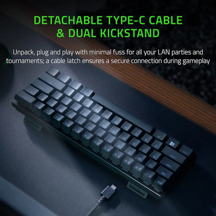 Razer Renewed | Huntsman Mini Mechanical Clicky Optical Gaming Keyboard - Black | RZ03-03390500-R3U1 | 60 DAYS WARRANTY