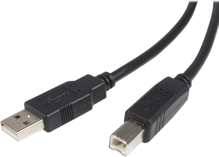Startech | Cable USB-A to USB -B 2.0 M/M 6FT /1.8m - Black | USB2HAB6