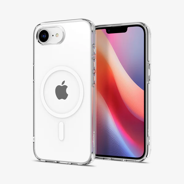 Spigen | Crystal Flex MagFit for iPhone 16e - Clear White | SGPACS09127