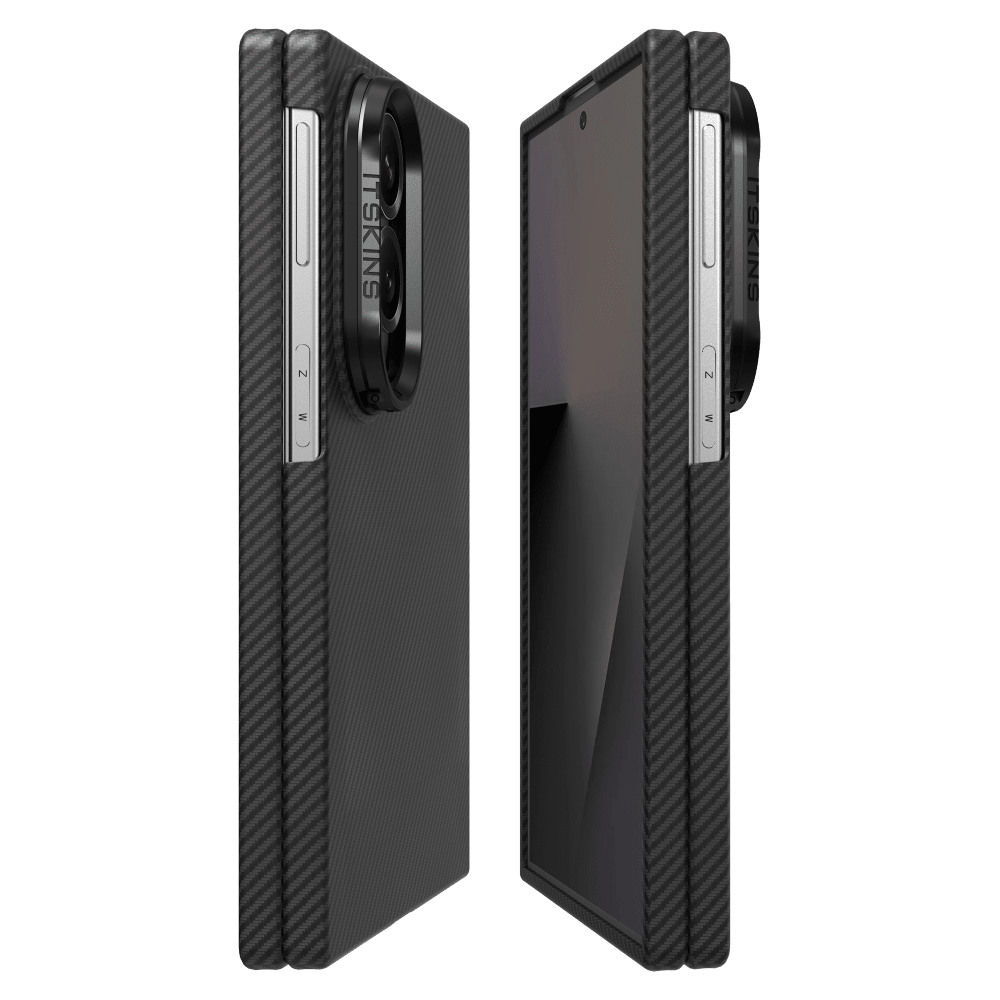 ITSKINS | Supreme Eclipse Stand Case w/MagSafe for Galaxy Z Fold 8 - Black | SGF8SUELPBLCK