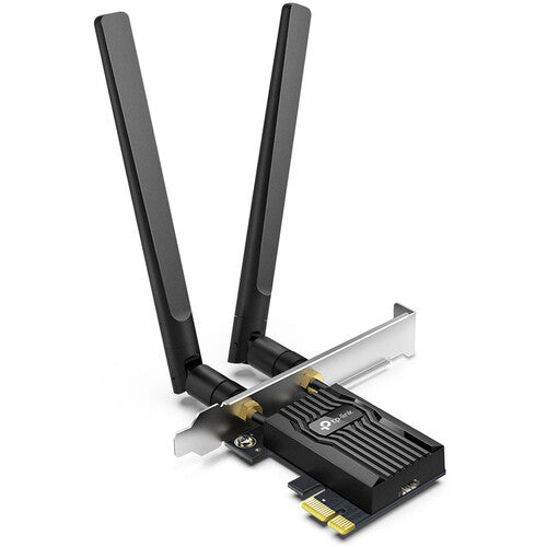 TP-Link | Archer TX55E AX3000 Wi-Fi 6 & Bluetooth 5.2 PCIe Adapter | ARCHER TX55E