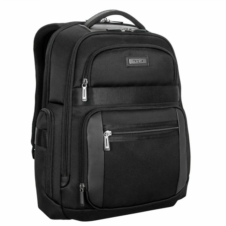 Targus | Mobile Elite Checkpoint-Friendly Backpack 15 - 16 " Patented checkpoint-friendly Easy Airport Screening - Black | TBB617GL