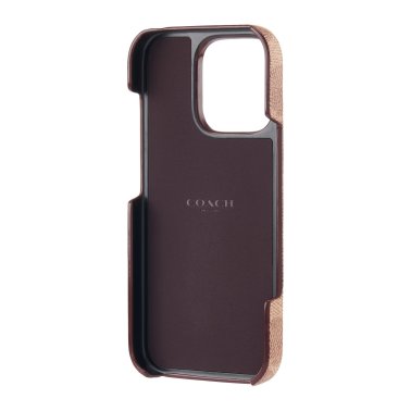 Coach | Slim Wrap Signature C Case iPhone 16 Pro - Tan | 15-13368