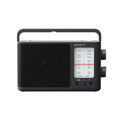 Sony | Analogue Tuning Portable FM/AM Radio - Black | ICF-506