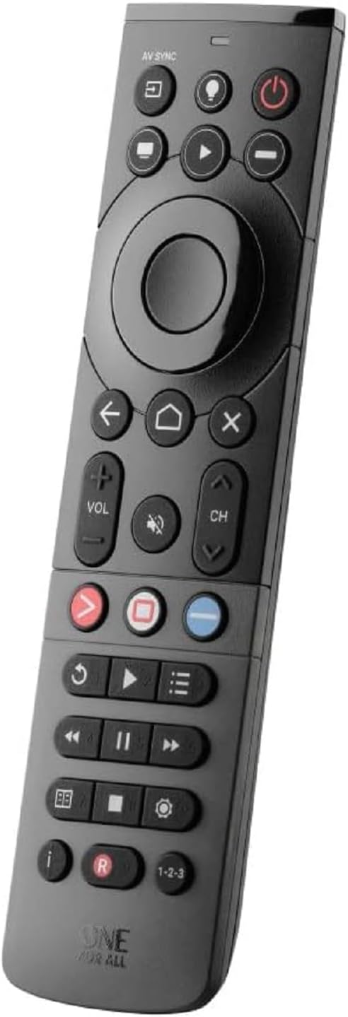 One For All | Smart Streamer Remote - Black | URC7945