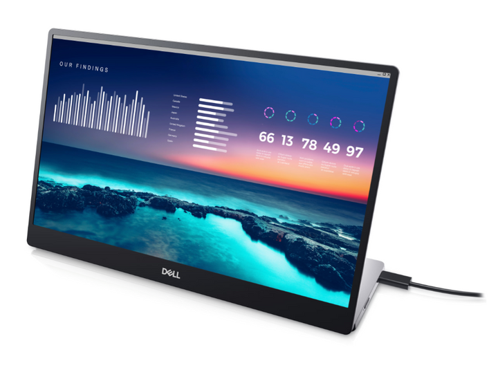 Dell | 14" Portable Travel Monitor | P1424H