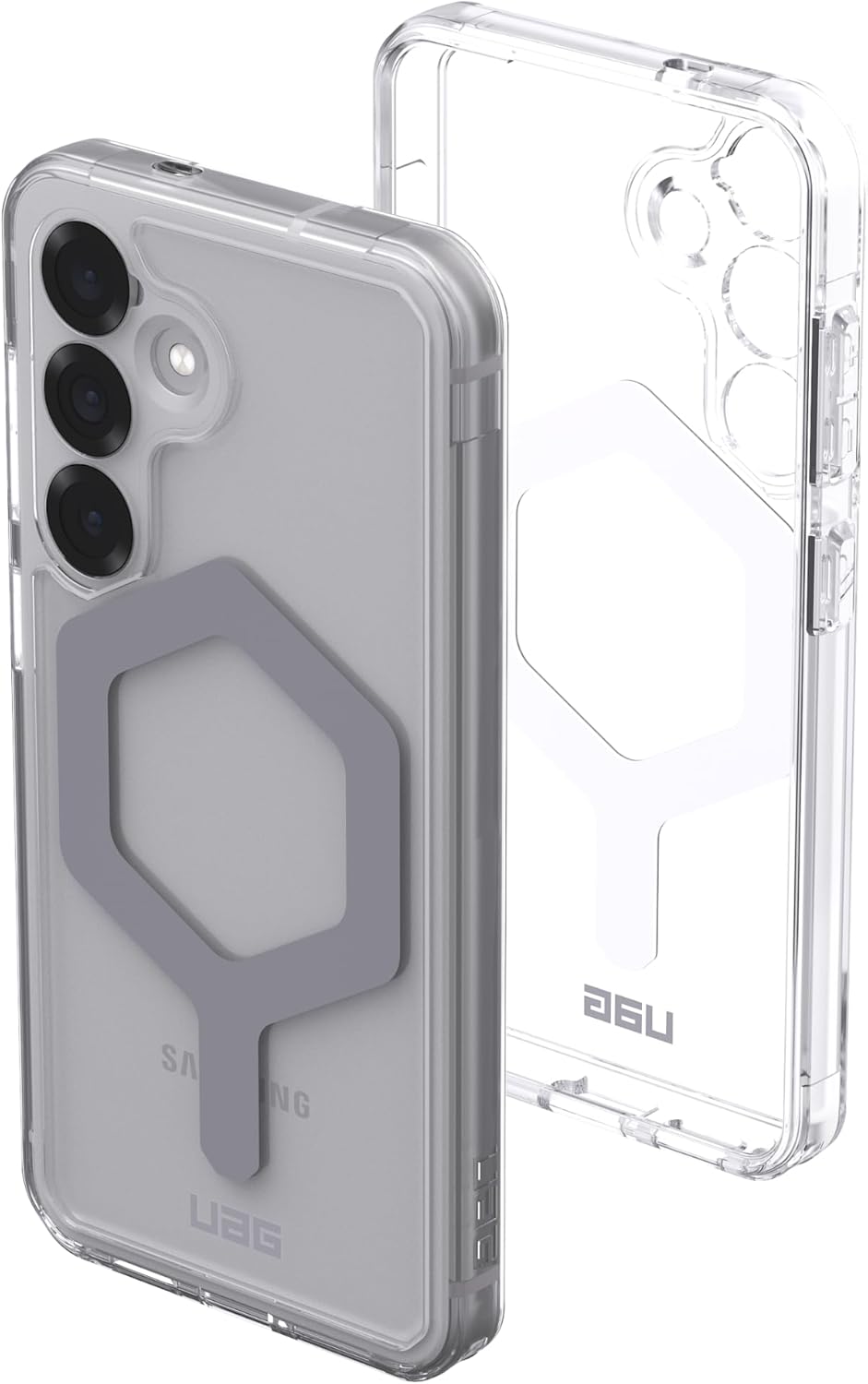 UAG | Plyo Clear Case w/Magnet for Samsung Galaxy S25 - Ice / Silver | 120-9135