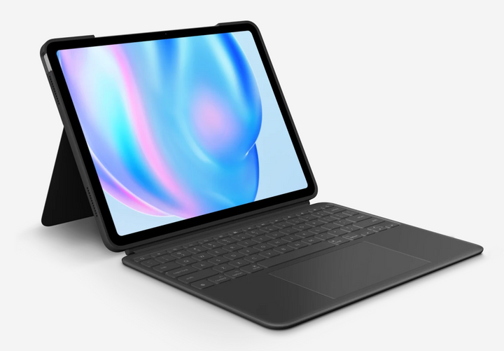 Logitech | Combo Touch Keyboard Case with Trackpad for iPad Air 13" (M4-M3-M2) - Oxford Grey | 920-012608