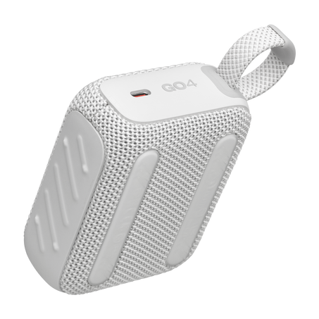 //// JBL | Go 4 Waterproof Bluetooth Wireless Speaker - White | JBLGO4WHTAM
