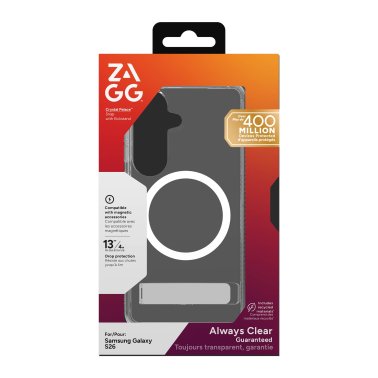 ZAGG | Graphene Crystal Palace Snap Kickstand Case Samsung Galaxy S26 - Clear | 0702321186