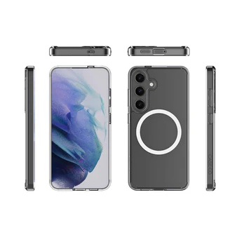 Caseco | Fremont Clear Case with MagSafe for Samsung S24 - Clear | C24C1-00