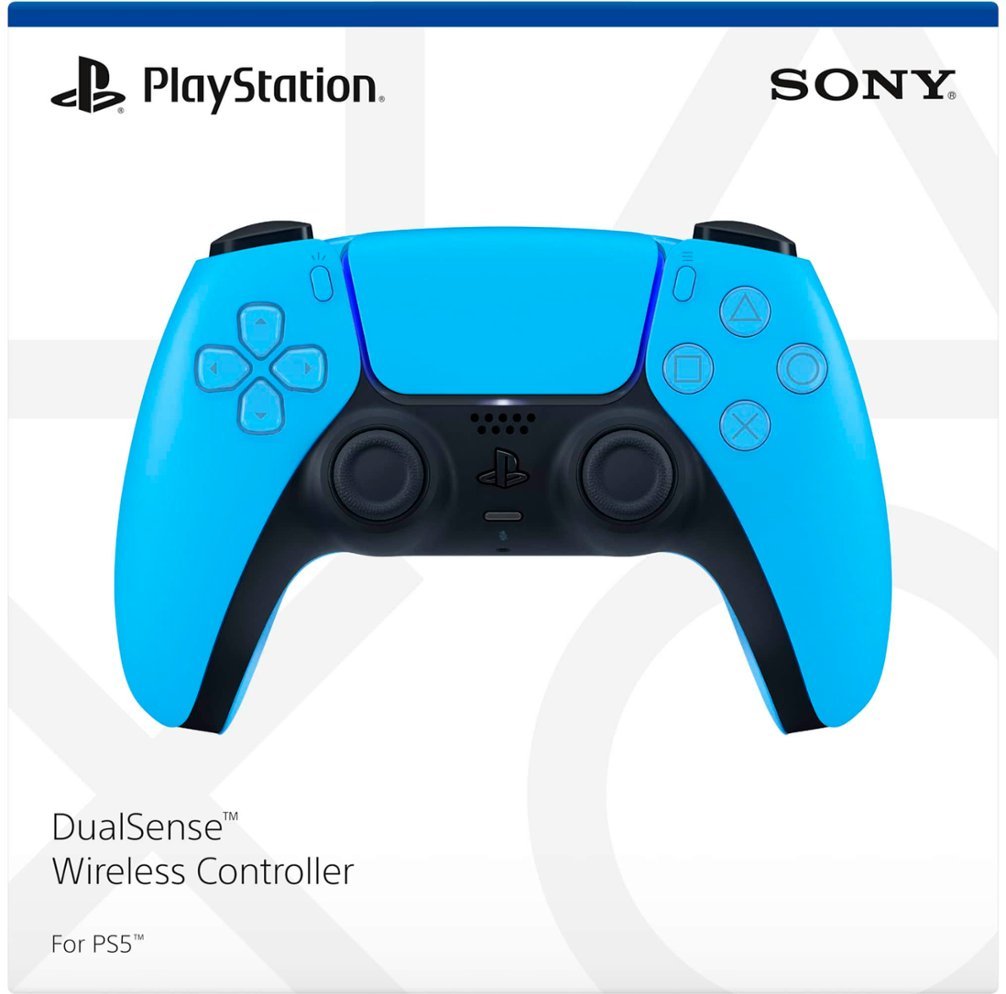 Sony | PlayStation 5 DualSense Wireless Controller - Starlight Blue | 1000039939