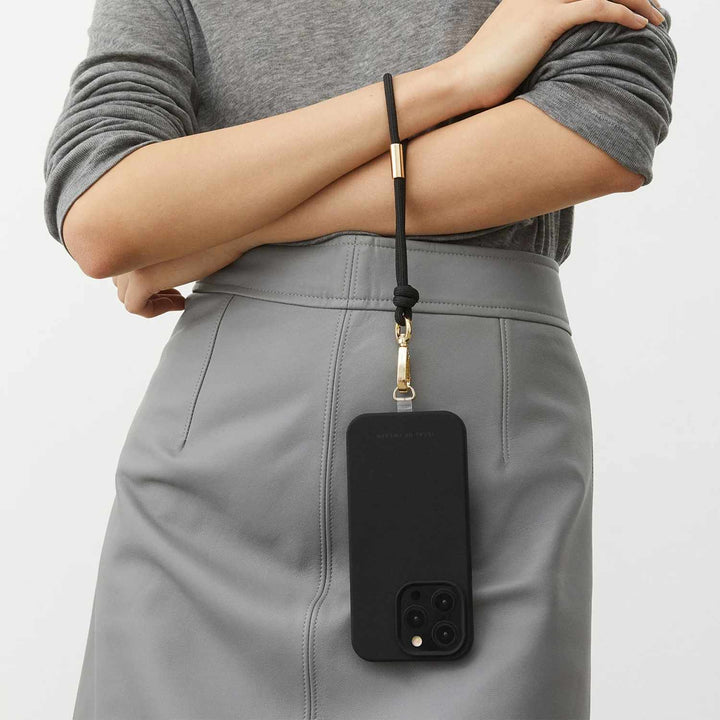 Ideal of Sweden | Phone Wristlet Strap - Black | IDCDW01