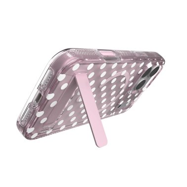 ZAGG | Graphene Milan Snap iPhone 18 Pro Max/17 Pro Max Kickstand Case - Classic Polka | 702322396