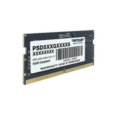 Patriot | Memory Signature SL 16GB DDR5 5600MT/s SODIMM 2Gx8 SODIMM | PSD516G560081S