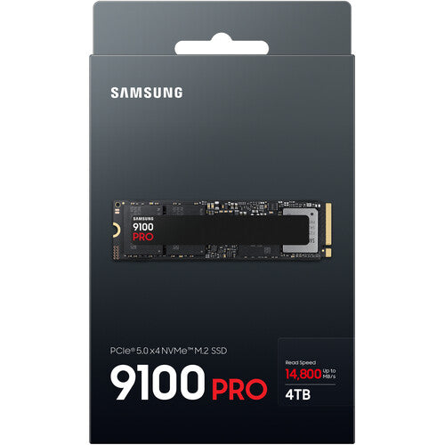 Samsung | 9100 Pro 2TB NVMe PCI-e Internal Solid State Drive - Black | MZ-VAP4T0B/AM