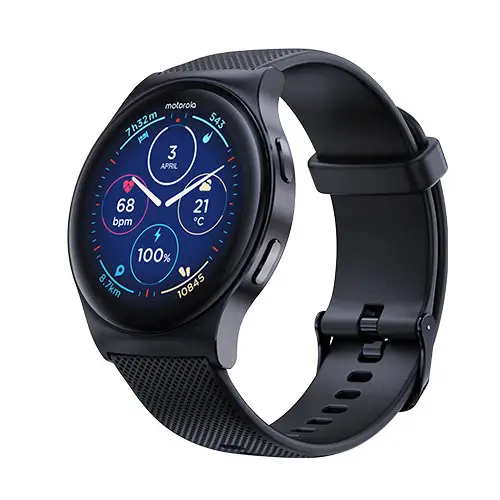Motorola | Moto Watch 120 - Black | MOSWZ120-PB