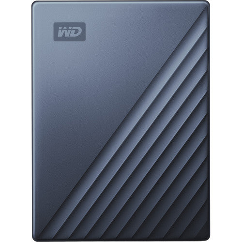 WD | My Passport Ultra 6TB USB-C/USB 3.0 External Hard Drive - Blue | WDBEJA0060BBL-WESN