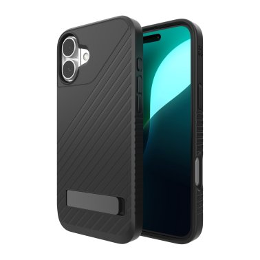 ZAGG | Denali GrapheneSnap Kickstand Case iPhone 16 Plus - Black | 15-13414