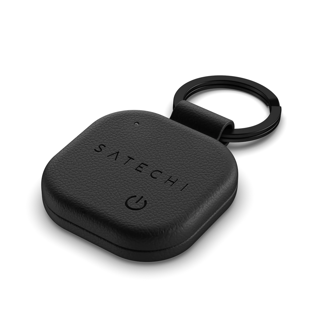 Satechi | Vegan-Leather Find All Keychain - Black | ST-LKCFK