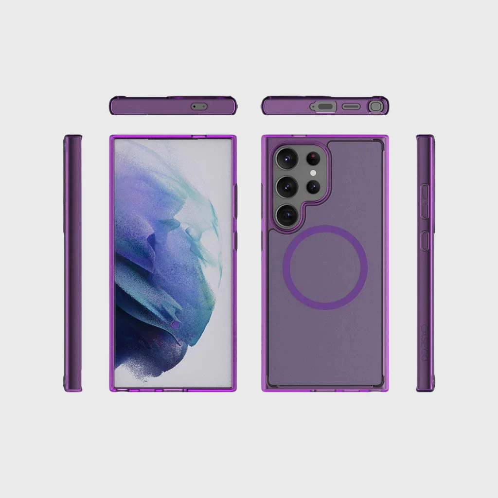 Caseco | Fremont Cloud Case with MagSafe Samsung S24 Ultra - Purple | C22C3-11
