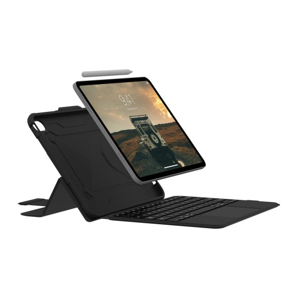UAG | iPad 10.9" (2022) BT Keyboard Folio Case w/Trackpad - Black | 15-12566