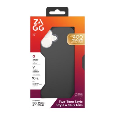 ZAGG | SoHo Graphene Snap Case iPhone 16 - Black | 15-13398